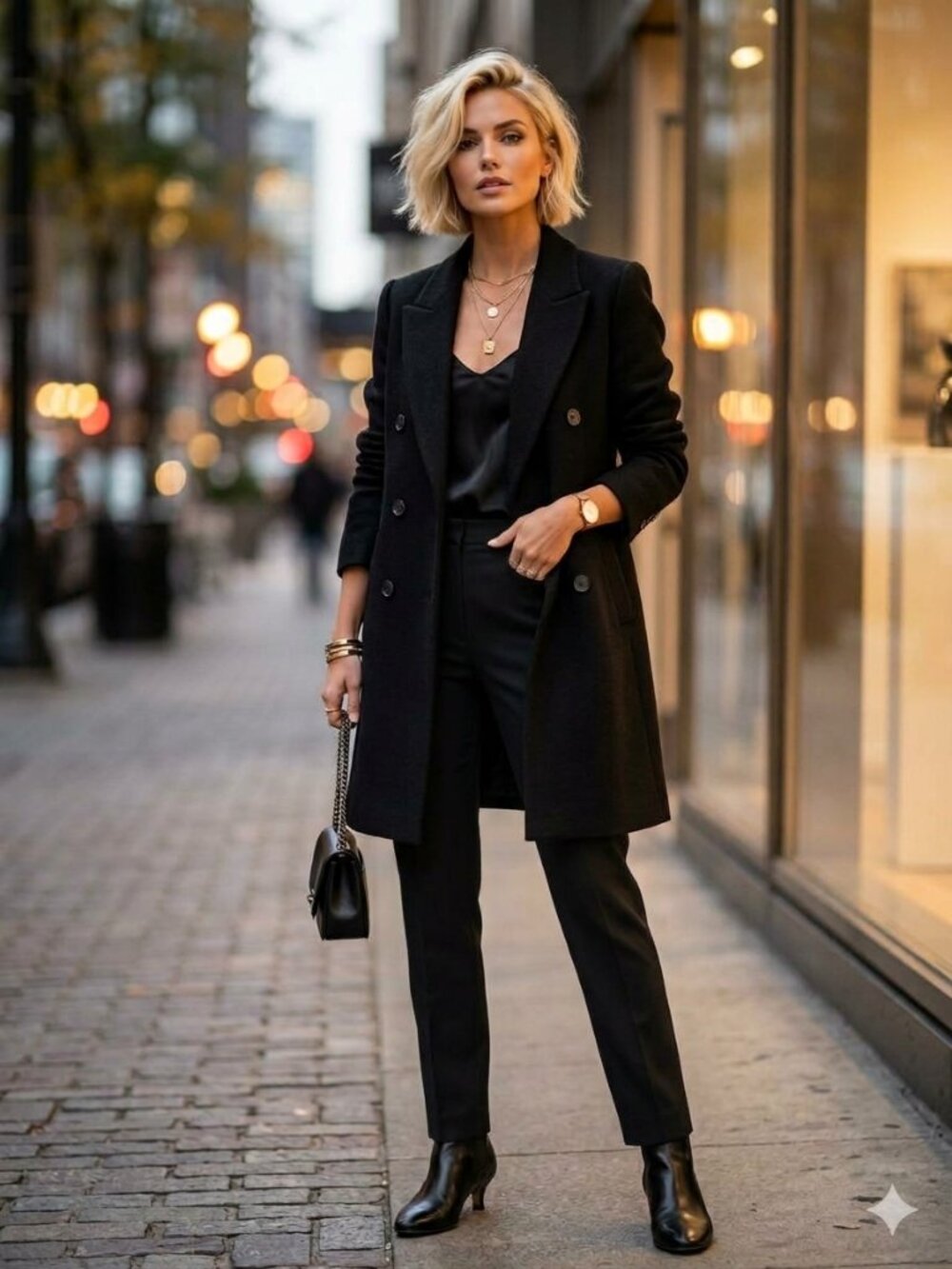 ZARA Wood Blend Coat Size S